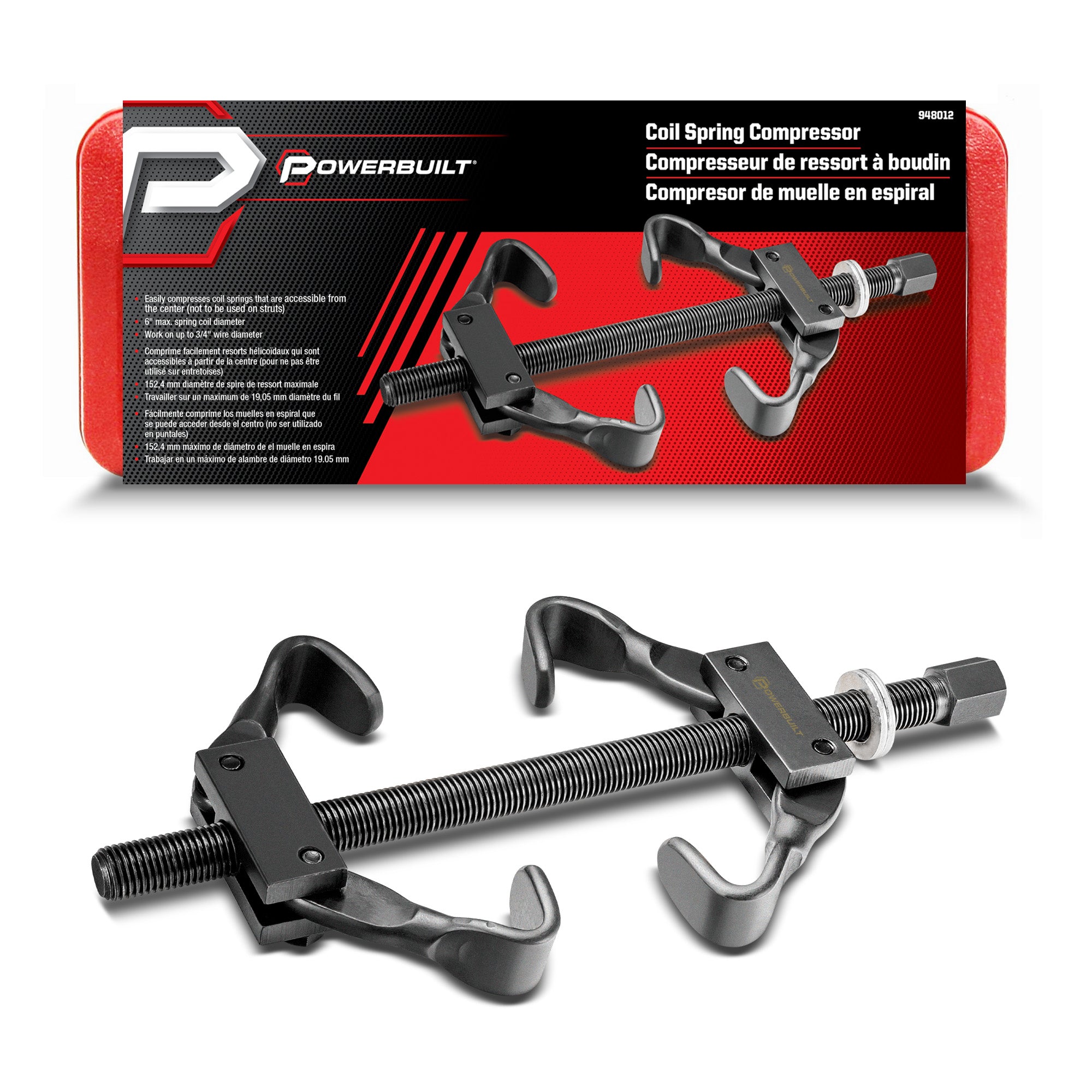 Coil Spring Compressor Tool Kit - Compress Coil Suspension