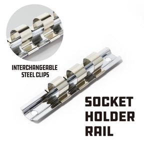 3 Piece 1/2 in. Dr. Metric Hex Bit Socket Set