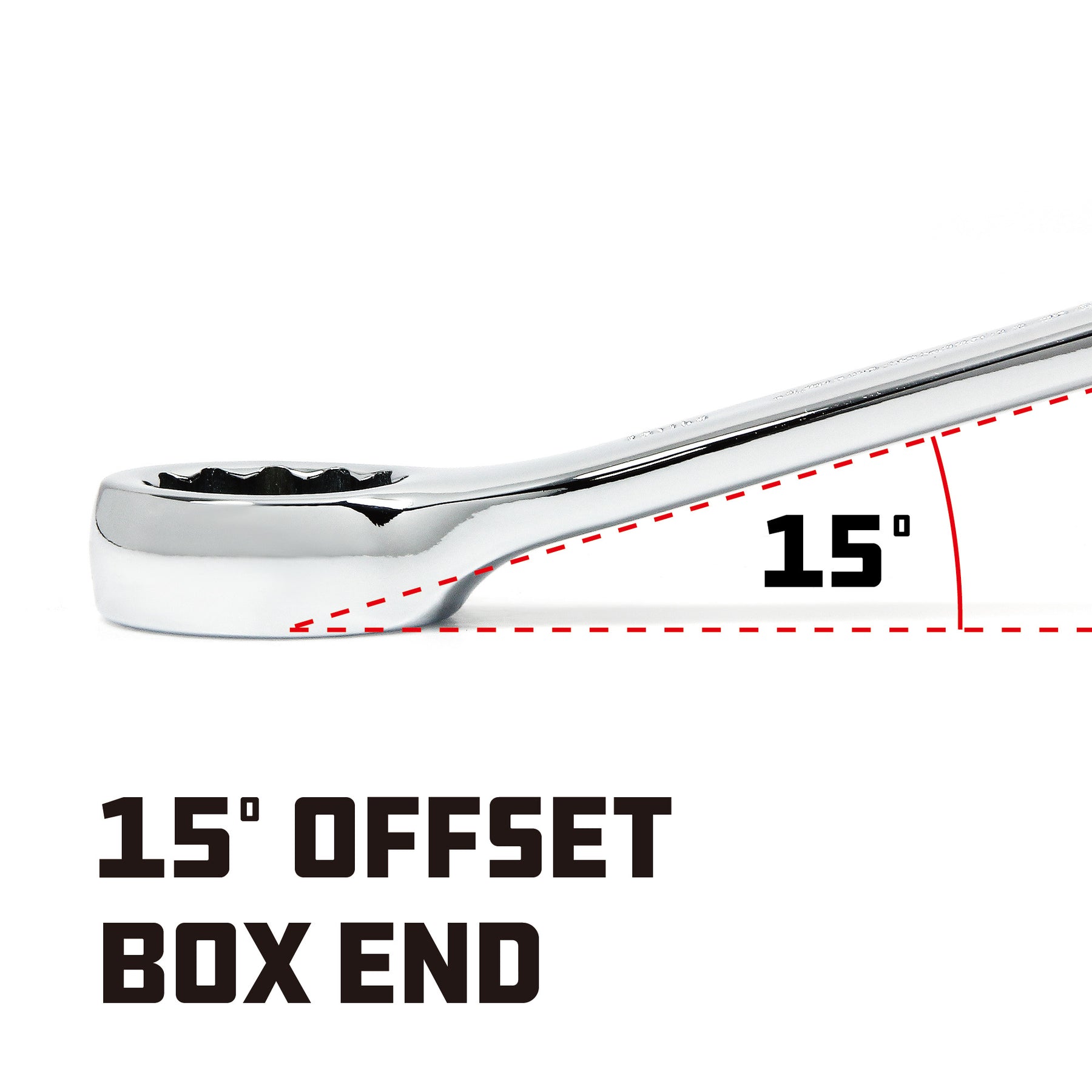 STEELMAN PRO 13mm Combination Wrench – 6-Point Box End – Individual, 78338
