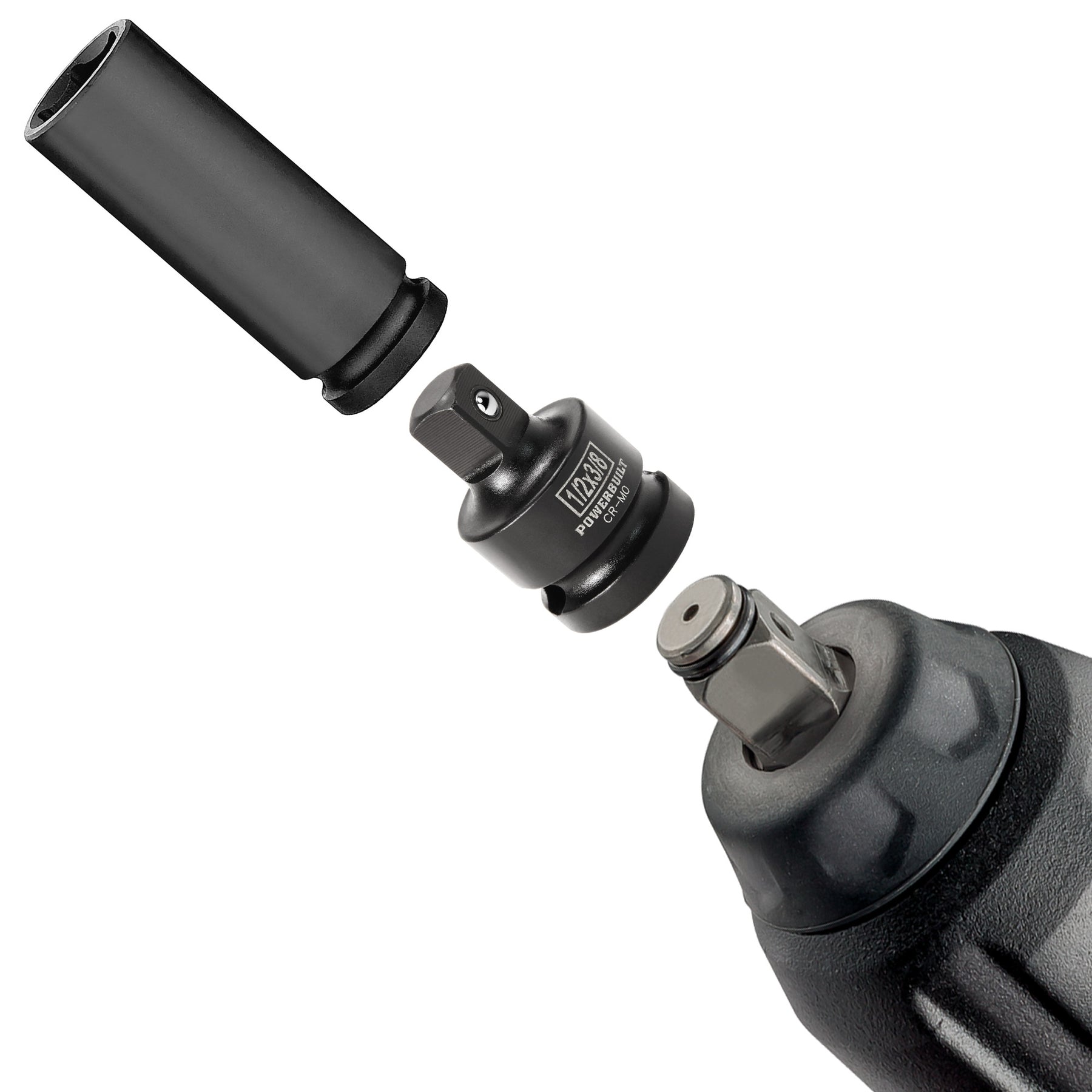1/4 X 3/8 Impact Driver Adapter 10-Pack 1/4" Square Impact Adapter Bits - Hex Shank Socket Converters 3/8 Adapter For Impact Driver
