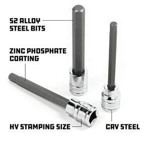 Powerbuilt 640347 3/8 Dr. Metric Hex Bit Socket, 5mm Powerbuilt 640347 3/8 Dr. Metric Hex Bit Socket, 5mm