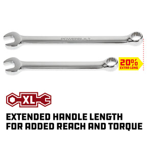 22 MM Fully Polished Long Pattern Metric Combination Wrench